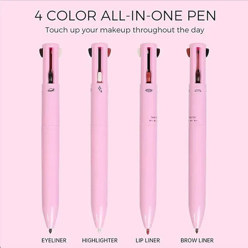 4-in-1 Makeup Pen – One Pen, Endless Possibilities!