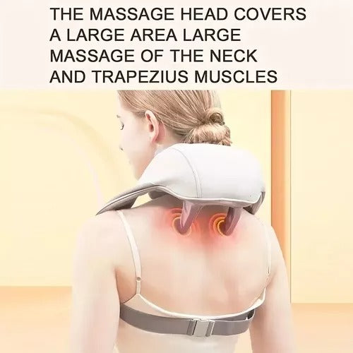 Professional Wireless Neck, Shoulder &amp; Back Massager – Relax Anytime, Anywhere