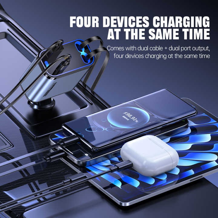 Retractable Car Charger – Fast &amp; Convenient Charging On-The-Go