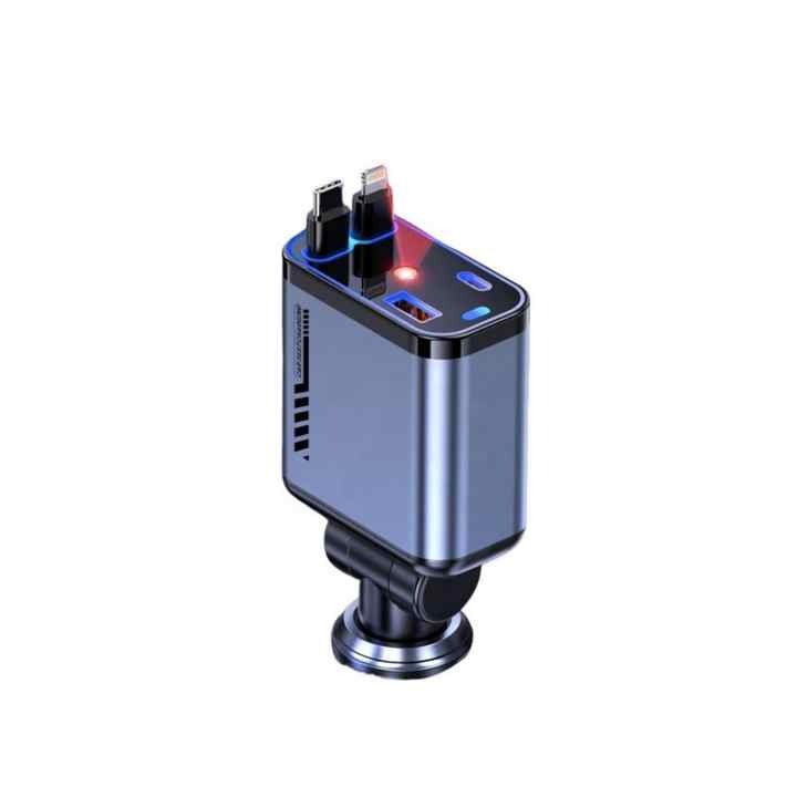Retractable Car Charger – Fast &amp; Convenient Charging On-The-Go